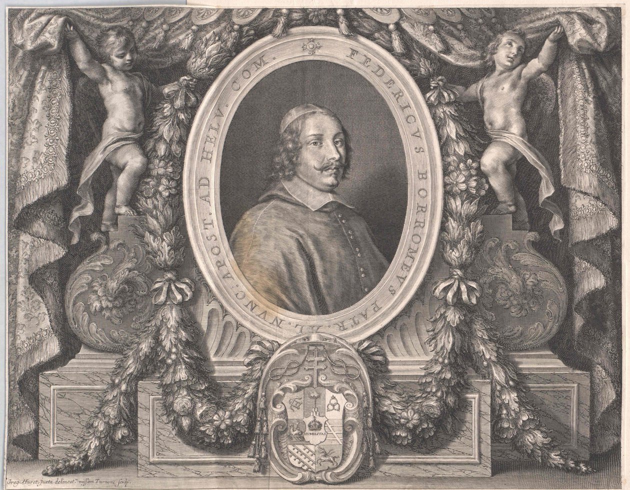 Federico Borromeo av Artist Unknown