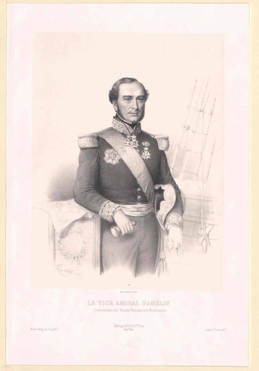Ferdinand Alphonse Hamelin av Artist Unknown