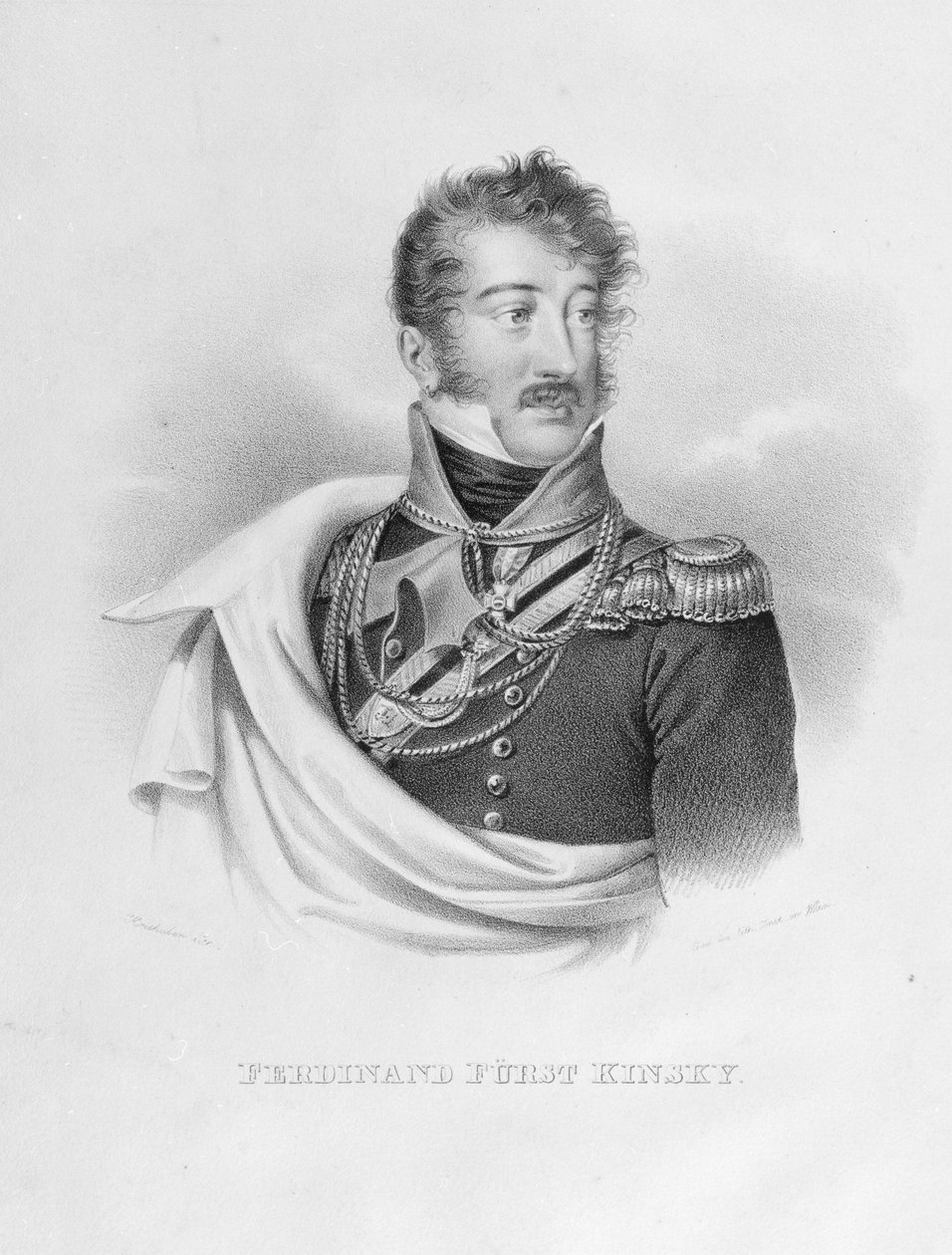 Ferdinand prins 1781 - 1812 Kinsky av Artist Unknown