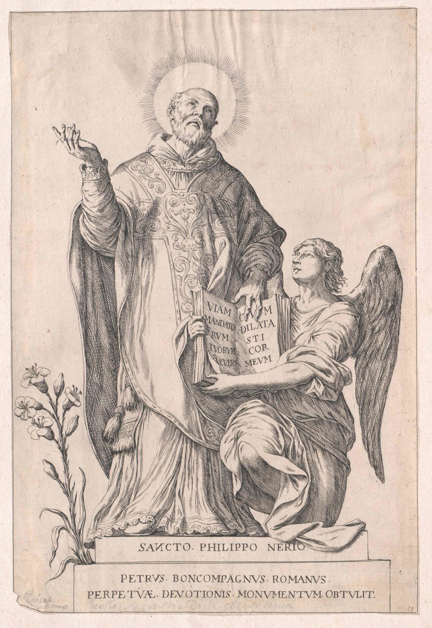 Filippo Neri av Artist Unknown