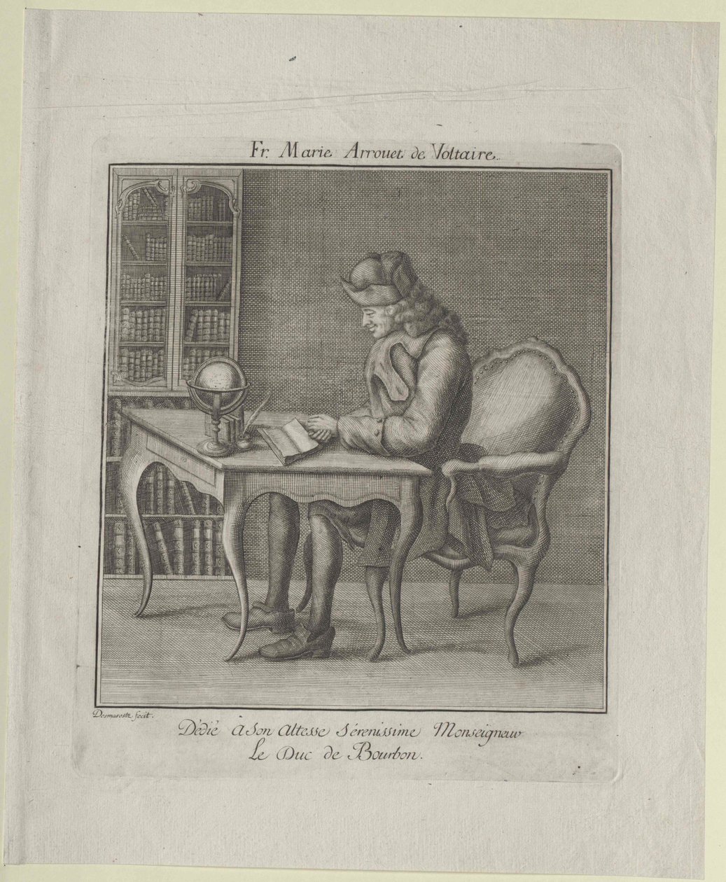Fran006f0069s Marie Arouet Voltaire av Artist Unknown