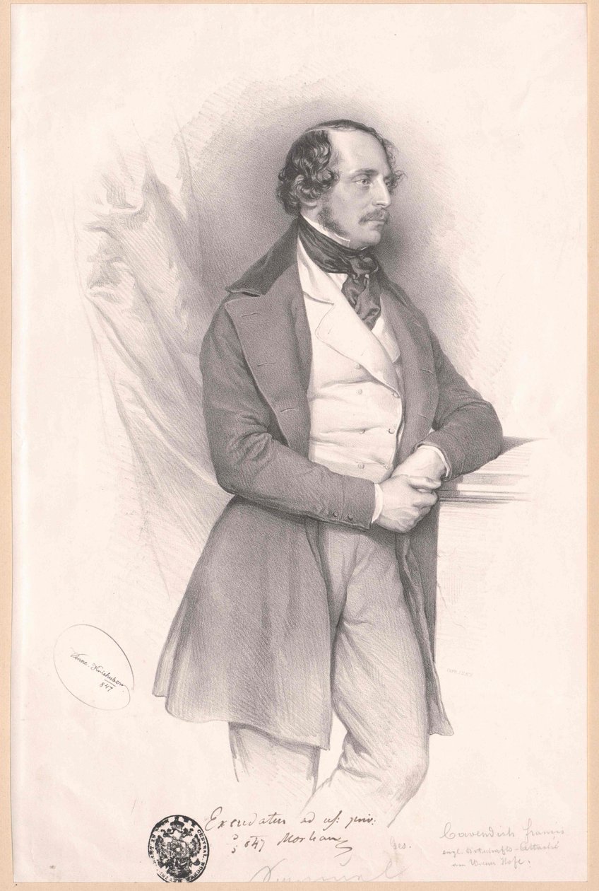 Francis Cavendish tobak av Artist Unknown