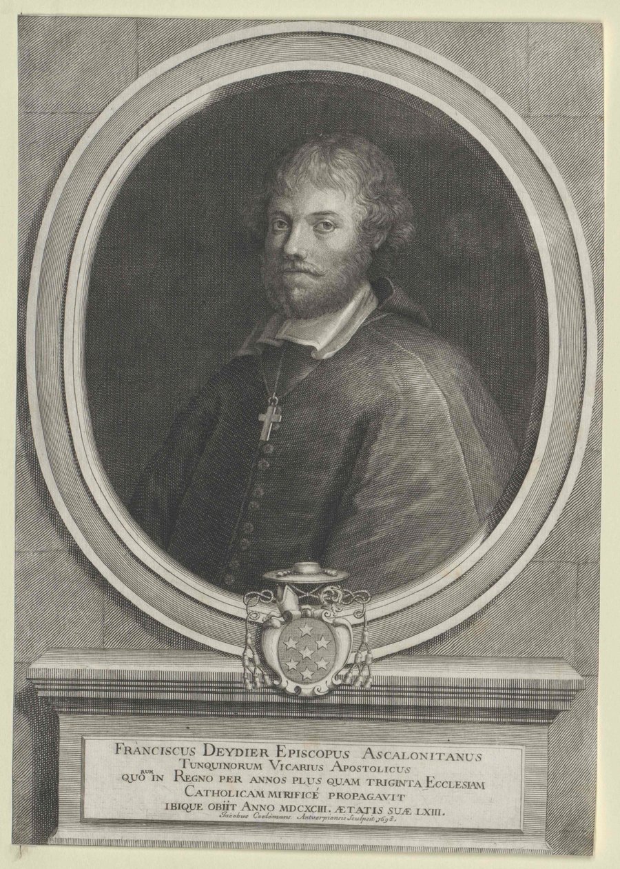 Francois Deidier (tryck) av Artist Unknown