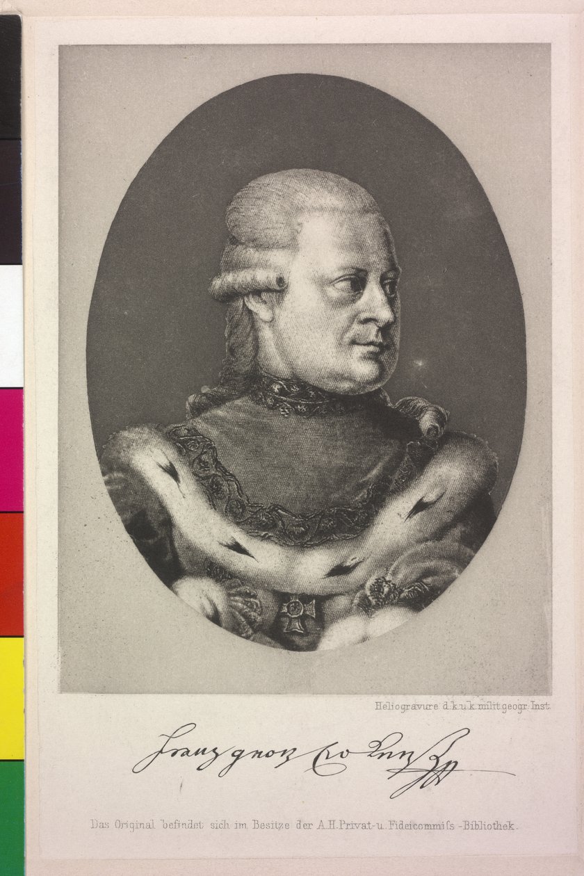 Franz George Ritter von Kees (tryck) av Artist Unknown