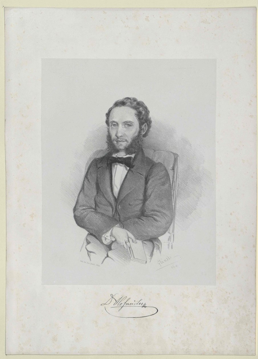 Franz Hofmeister av Artist Unknown