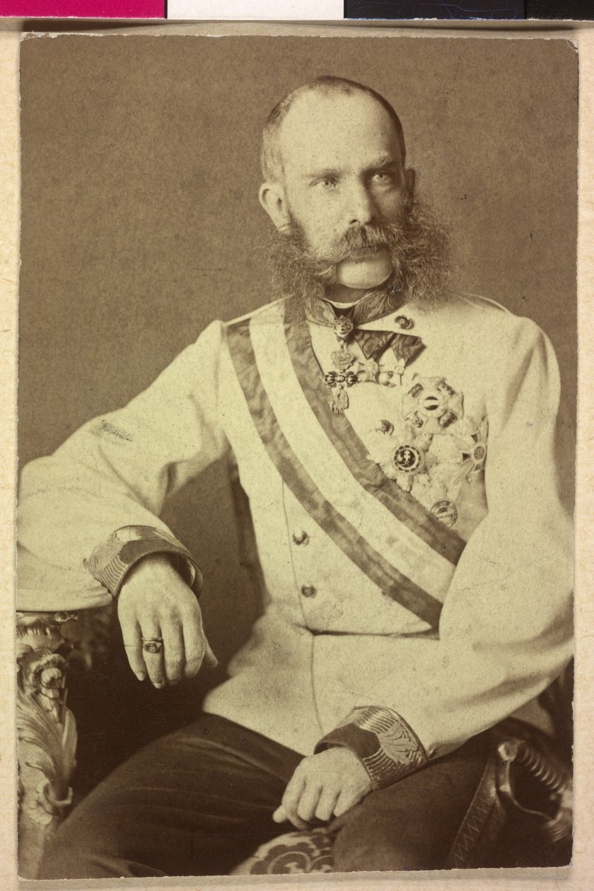 Franz Joseph I av Artist Unknown