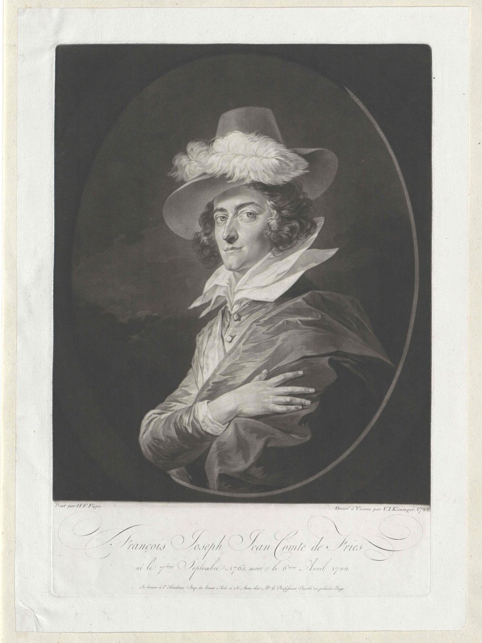 Franz Joseph Johann Fries av Artist Unknown