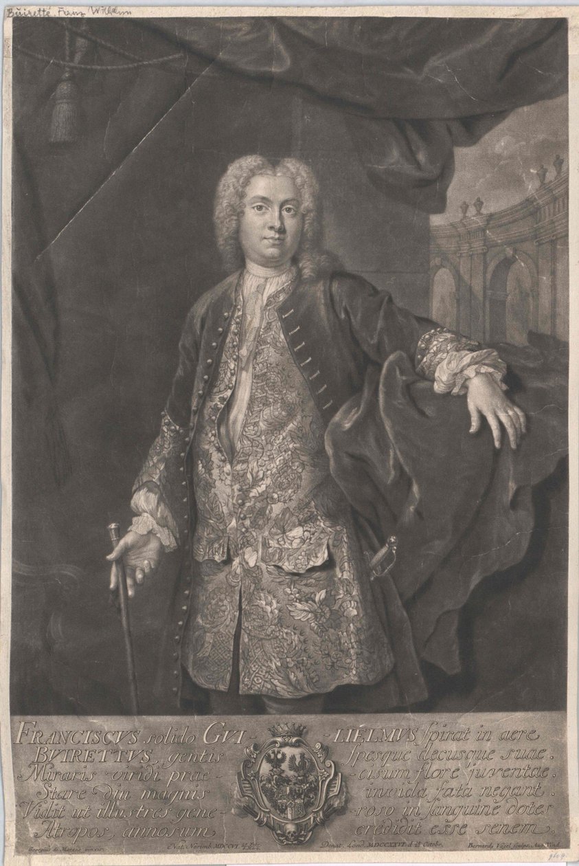Franz Wilhelm Buirette-Oehlefeld av Artist Unknown