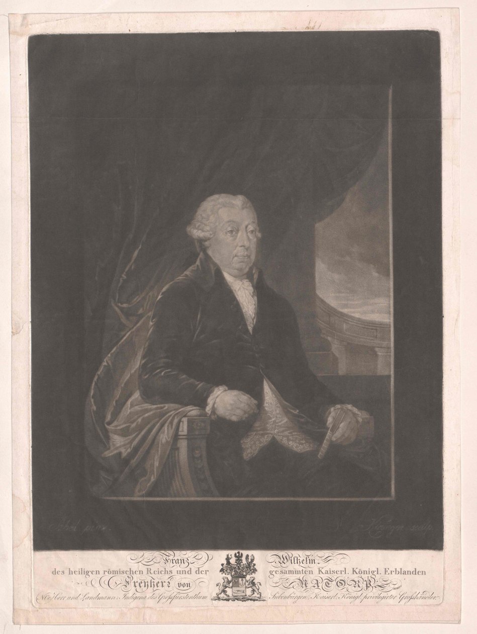 Franz Wilhelm baron von Natorp av Artist Unknown