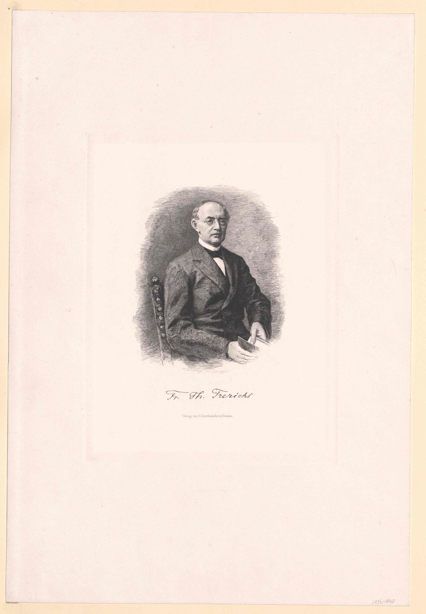 Frederick Theodor von Frerichs av Artist Unknown