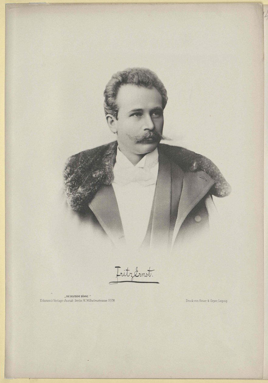 Fritz Ernst av Artist Unknown