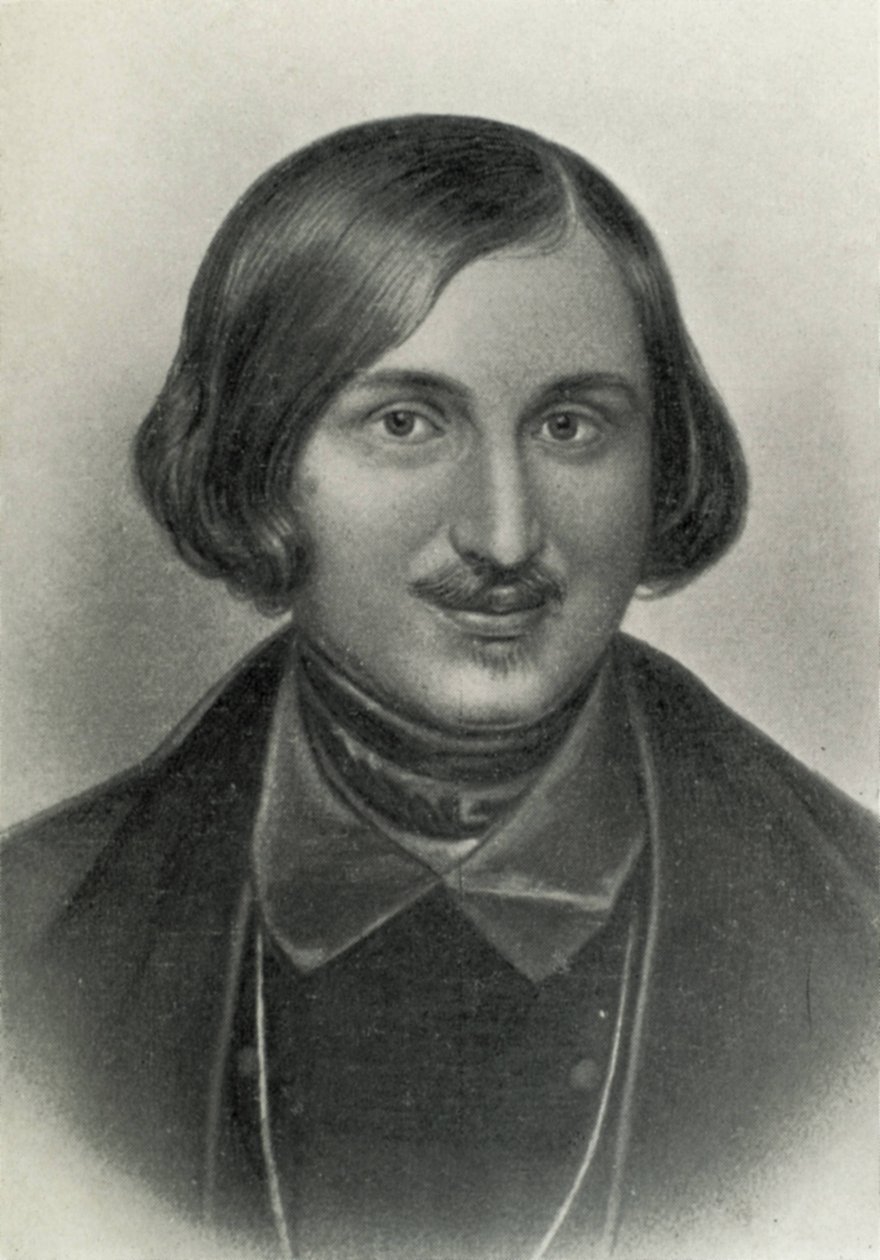 GOGOL, Nikolaj Vasiljevitj (1809-1852). Rysk romanförfattare och dramatiker. Gravyr. av Artist Unknown