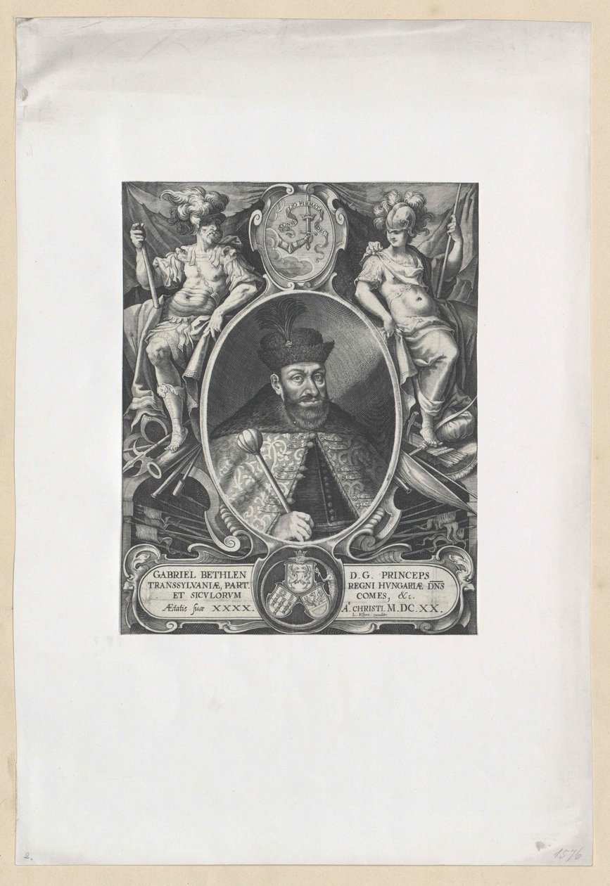 Gabriel Bethlen från Iktar av Artist Unknown