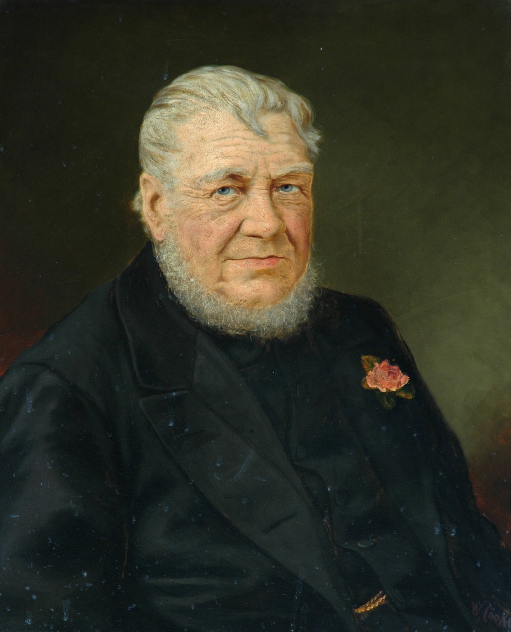 George Hattersley (olja på duk) av Artist Unknown
