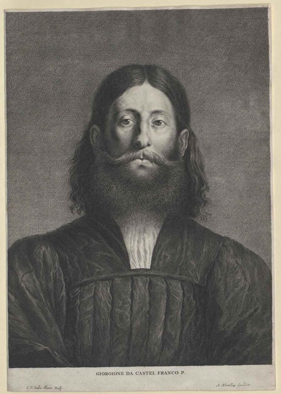 Giorgione (tryck) av Artist Unknown