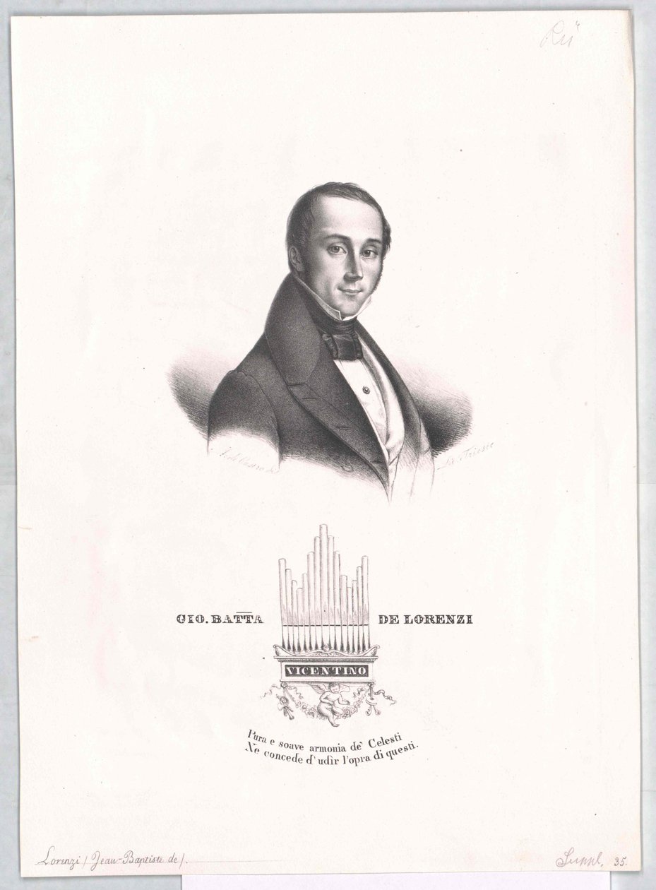 Giovanni Battista de Lorenzi av Artist Unknown