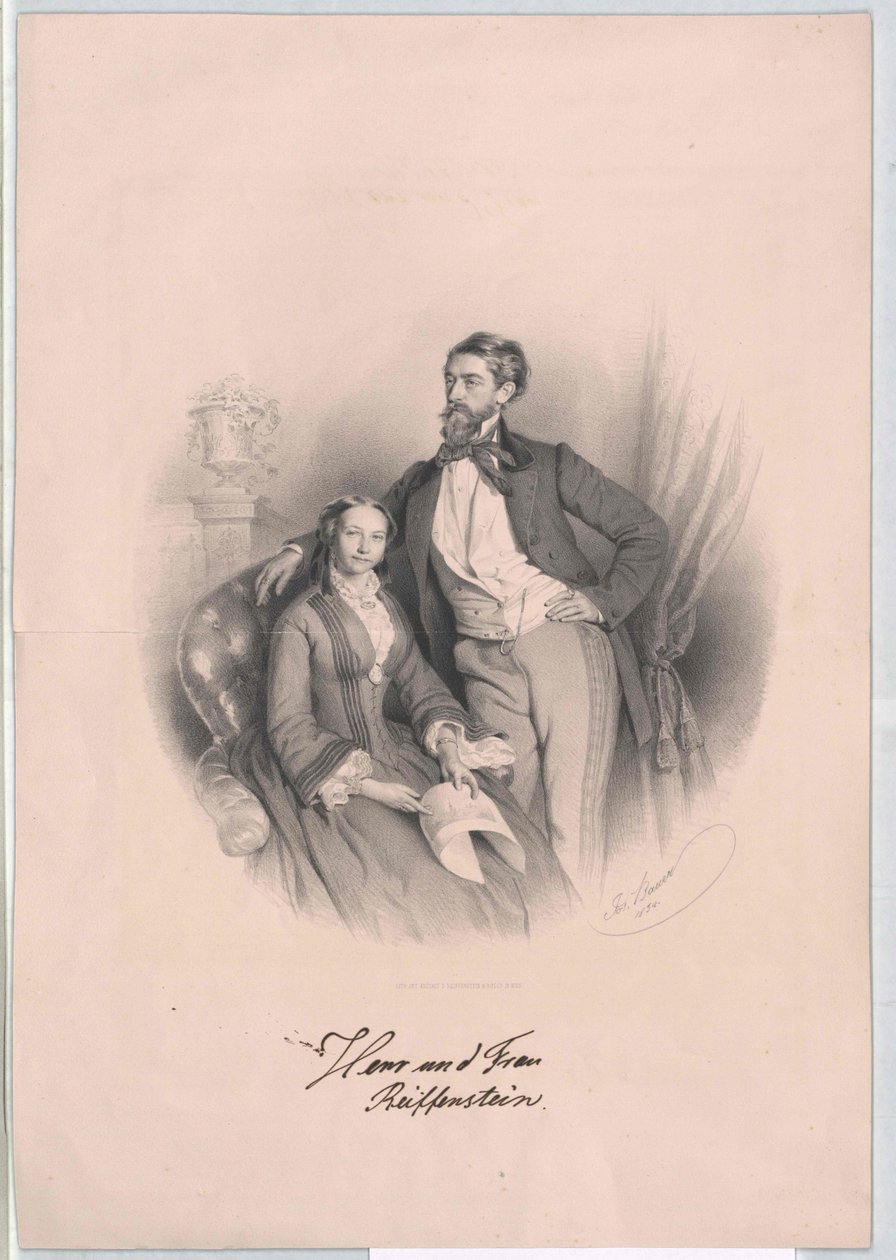 Gottlieb Benjamin Reiffenstein av Artist Unknown