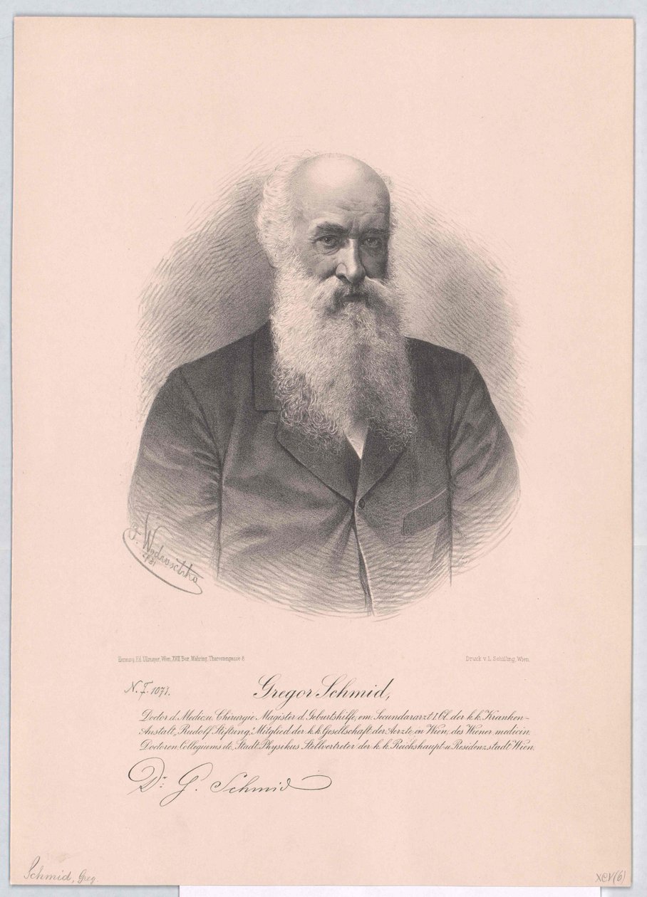 Gregor Schmid av Artist Unknown