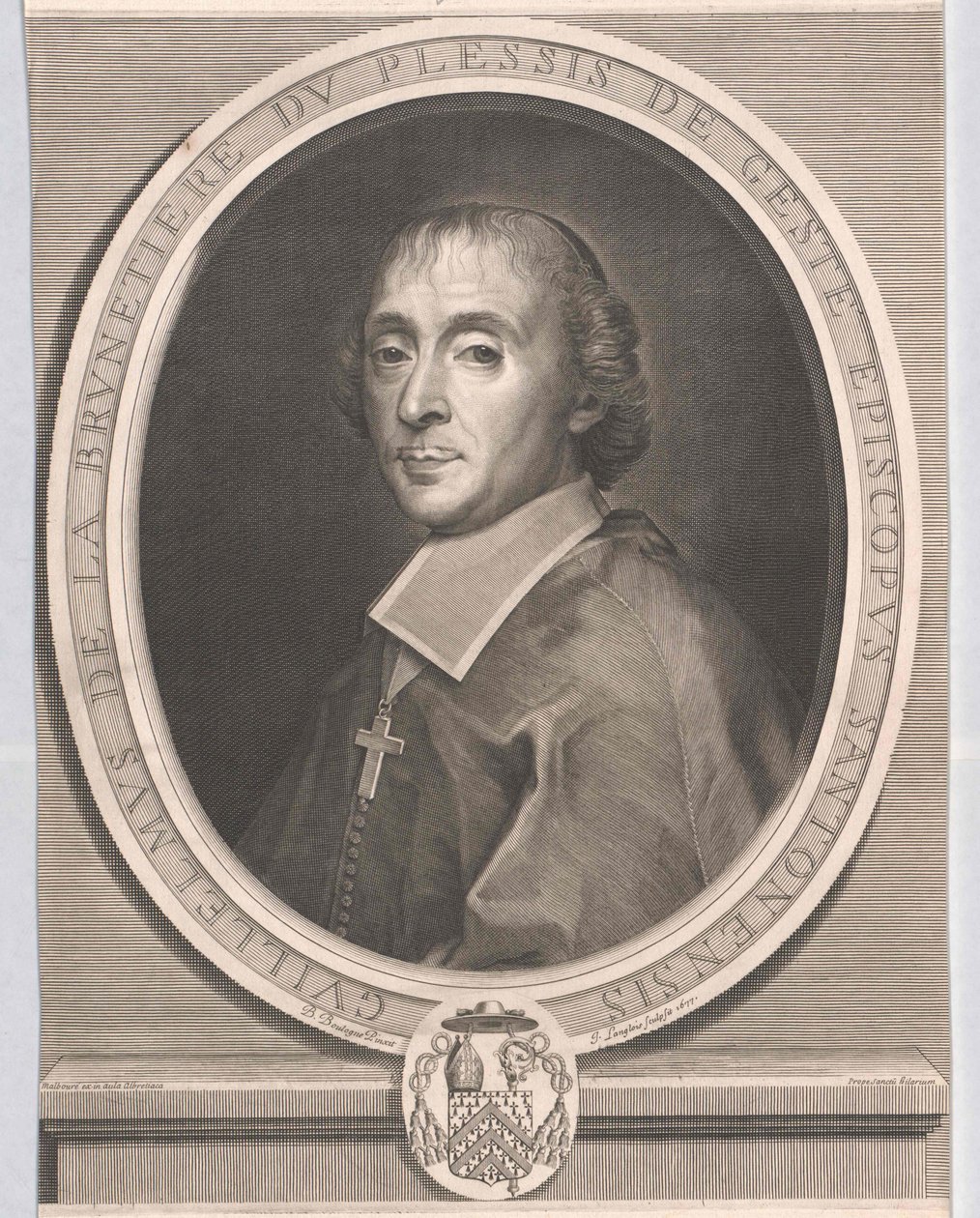 Guillaume de La Brunetiere du Plessis-Gest00000000 (tryck) av Artist Unknown