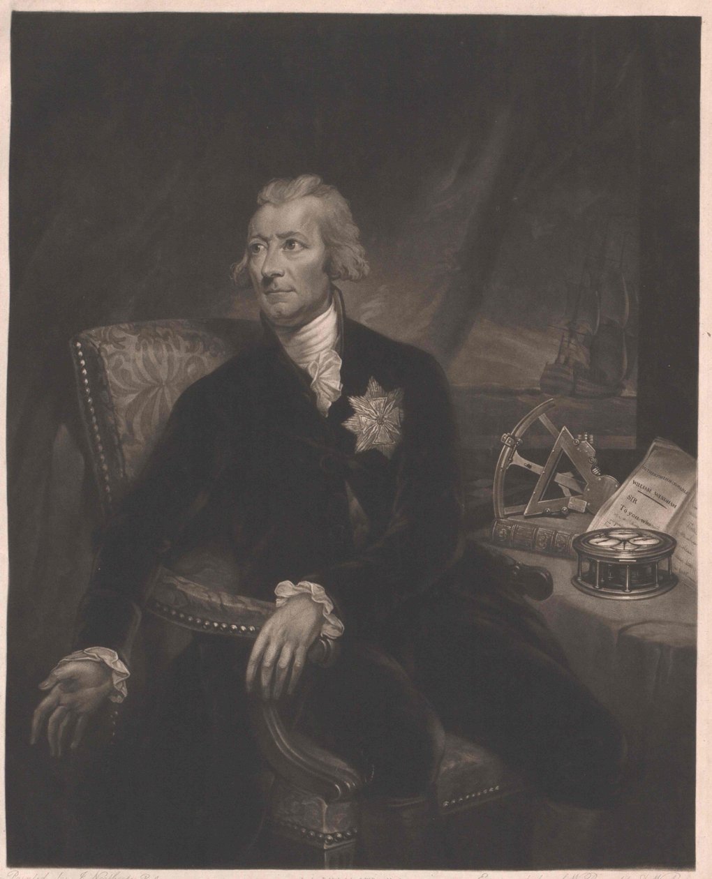 Hans Moritz greve Bruehl av Artist Unknown