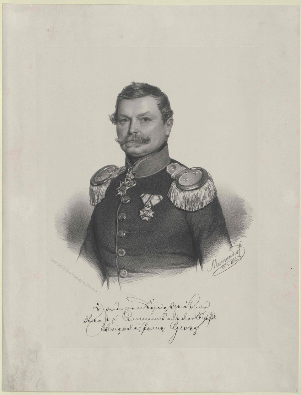 Hans von Egidy-Geissmar av Artist Unknown