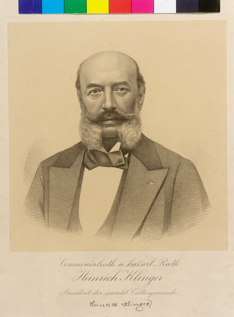 Heinrich Klinger av Artist Unknown