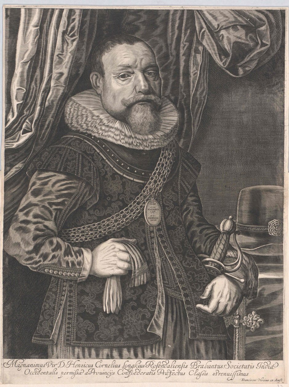 Hendrick Cornelis Lonck av Artist Unknown