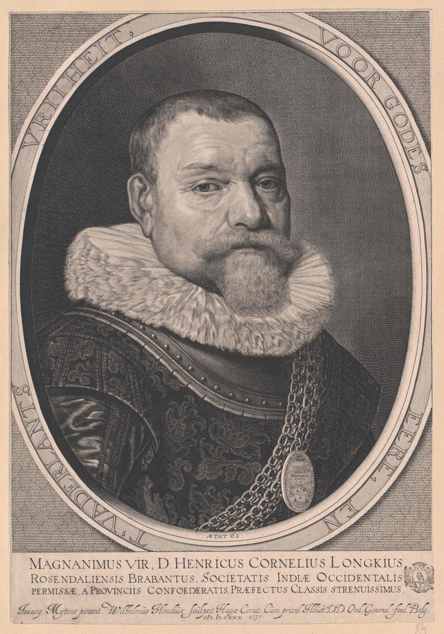Hendrick Cornelis Lonck av Artist Unknown