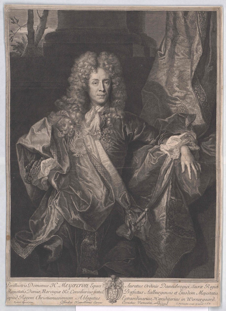 Henning Meyer de Meyercron av Artist Unknown