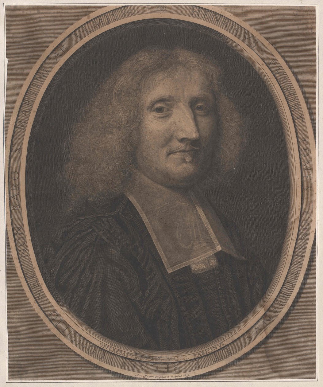 Henri Pussort (tryck) av Artist Unknown