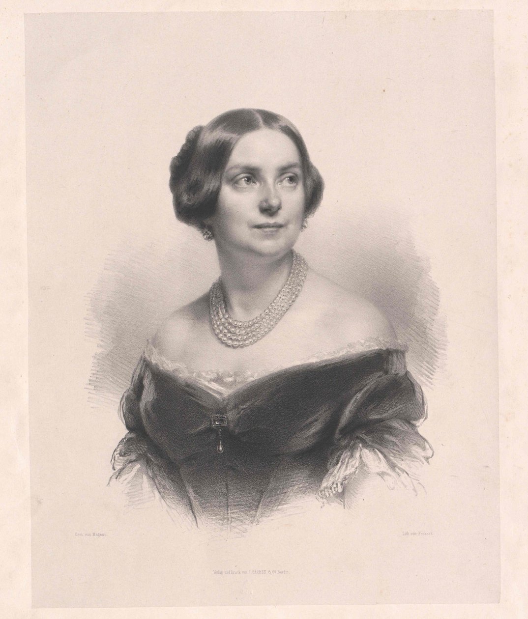 Henriette Gertrude Walpurgis Sontag av Artist Unknown
