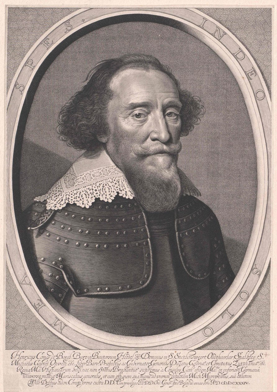 Henrik greve von dem Bergh av Artist Unknown