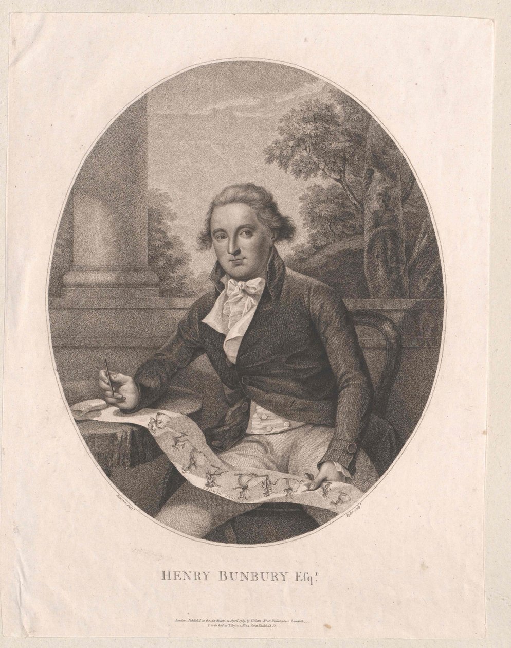 Henry William Bunbury av Artist Unknown