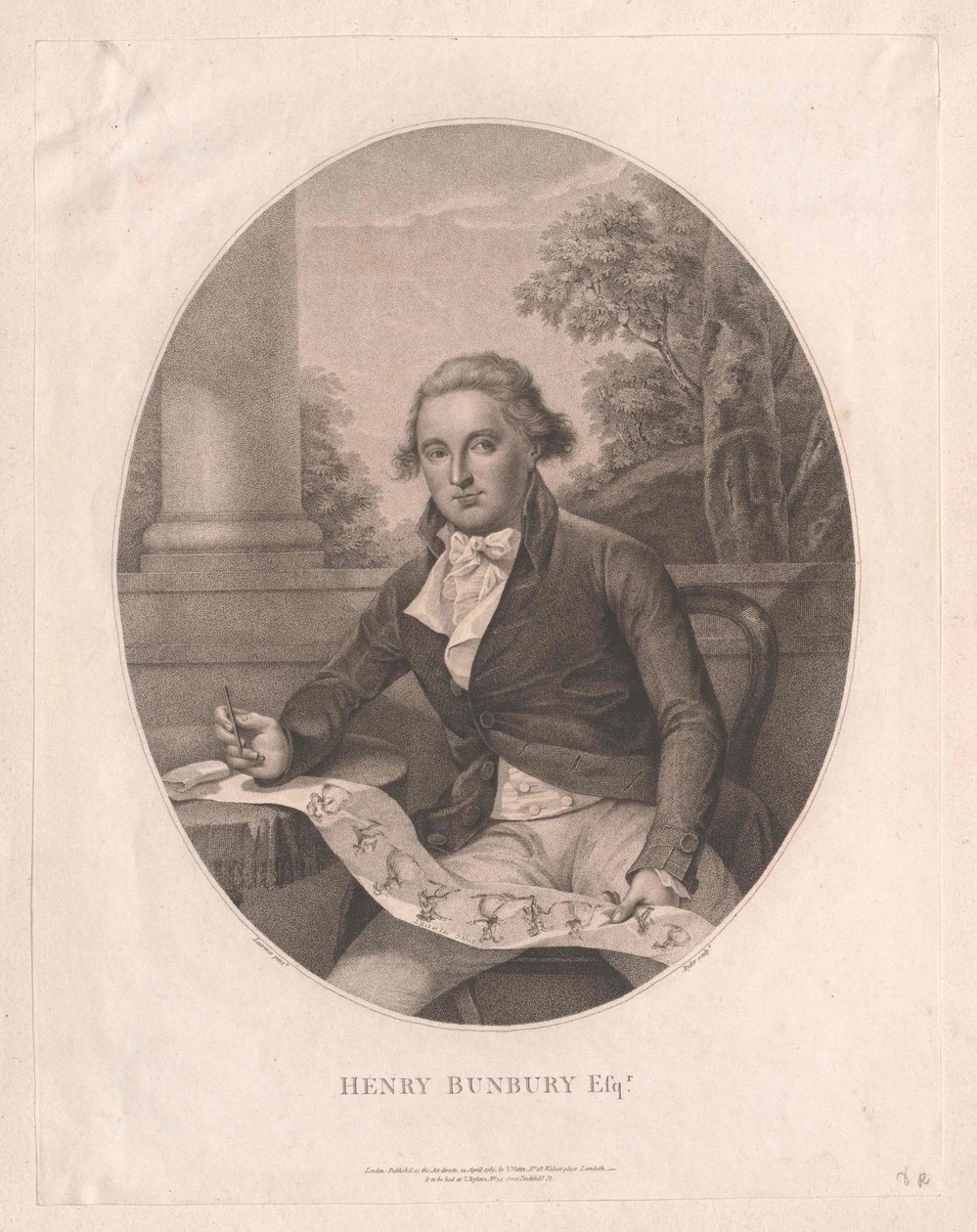Henry William Bunbury av Artist Unknown