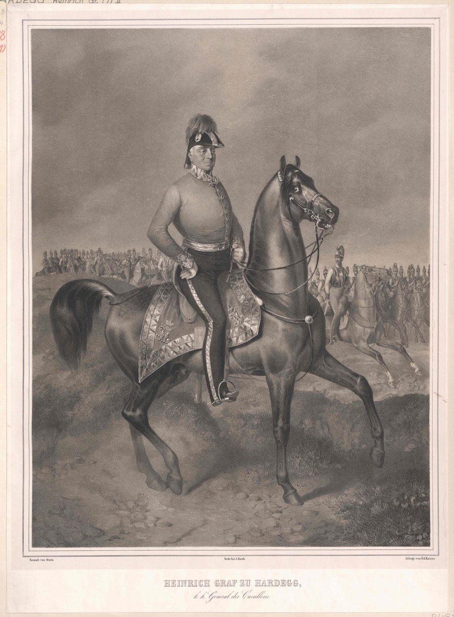 Henry greve Hardegg av Artist Unknown