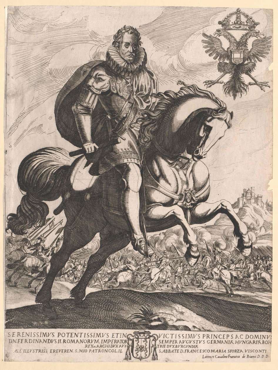 Heliga romerska kejsaren Ferdinand II av Artist Unknown