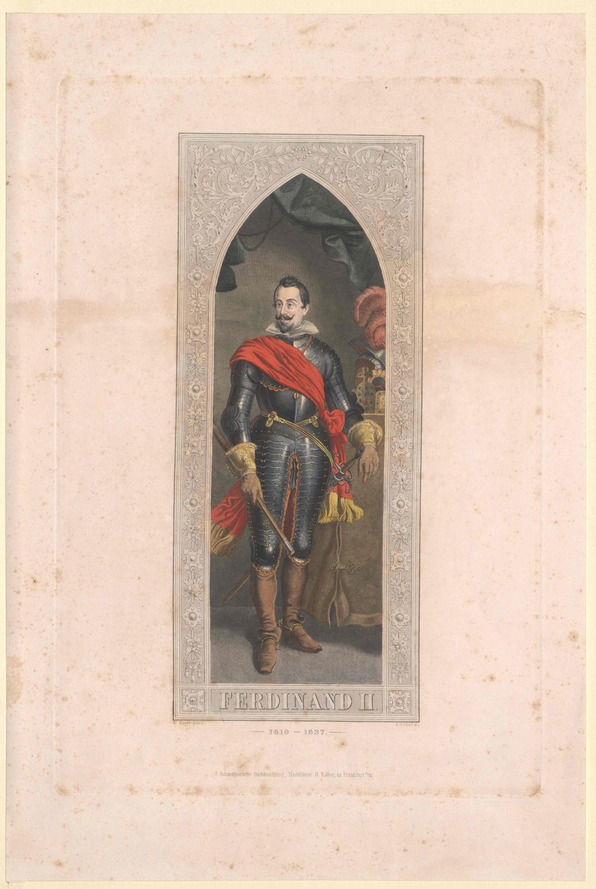 Heliga romerska kejsaren Ferdinand II av Artist Unknown
