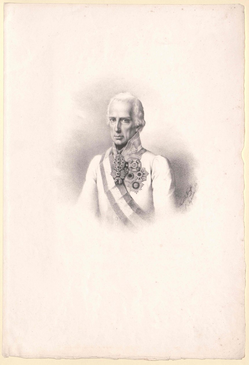 Heliga romerska kejsaren Franciskus II av Artist Unknown