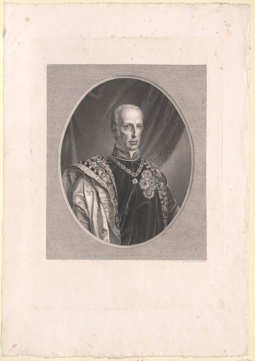 Heliga romerska kejsaren Franciskus II av Artist Unknown