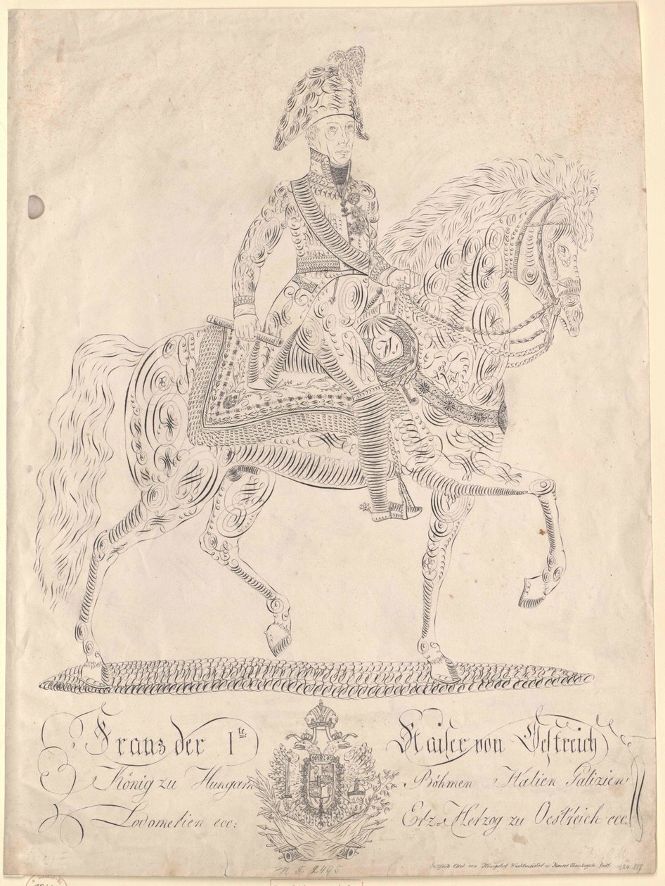 Heliga romerska kejsaren Franciskus II av Artist Unknown