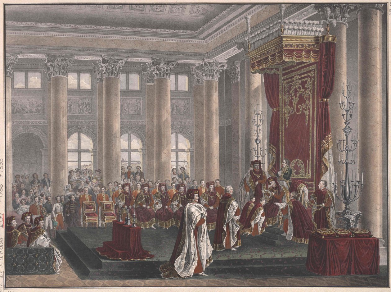 Heliga romerska kejsaren Franciskus II av Artist Unknown