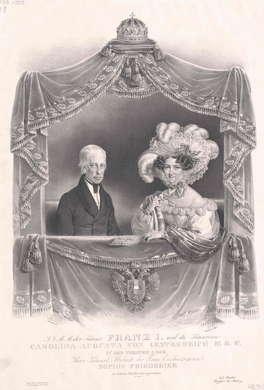Heliga romerska kejsaren Franciskus II av Artist Unknown