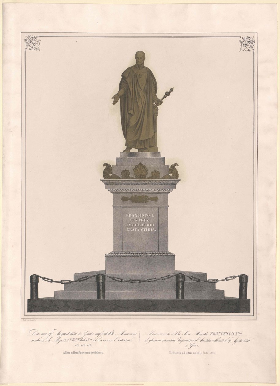 Heliga romerska kejsaren Franciskus II av Artist Unknown