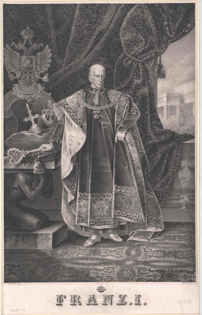 Heliga romerska kejsaren Franciskus II av Artist Unknown