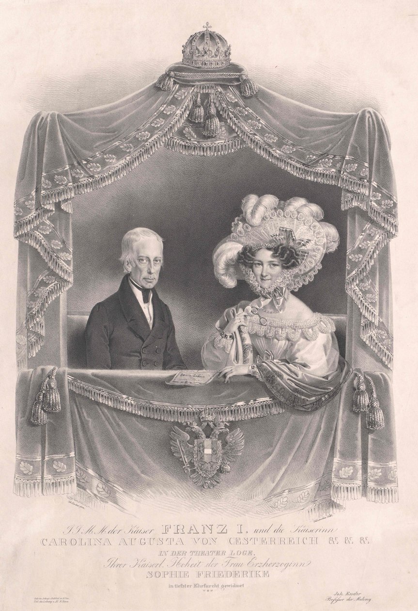 Heliga romerska kejsaren Franciskus II av Artist Unknown