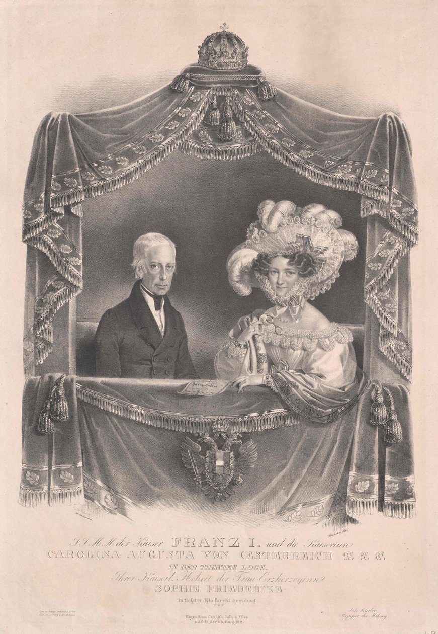 Heliga romerska kejsaren Franciskus II av Artist Unknown