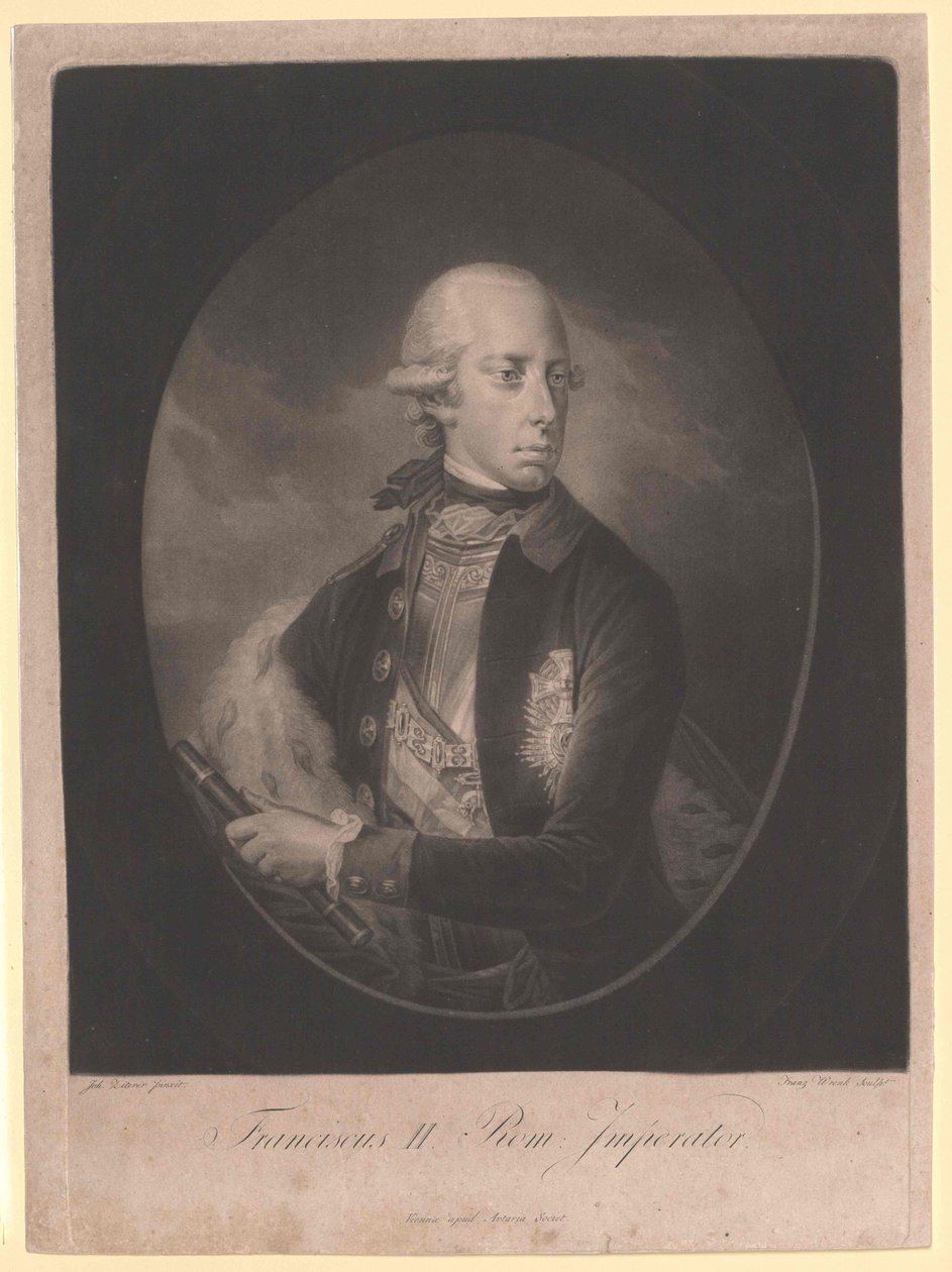 Heliga romerska kejsaren Franciskus II av Artist Unknown