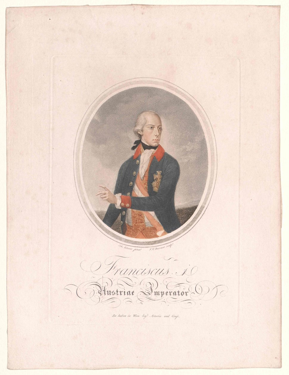Heliga romerska kejsaren Franciskus II av Artist Unknown