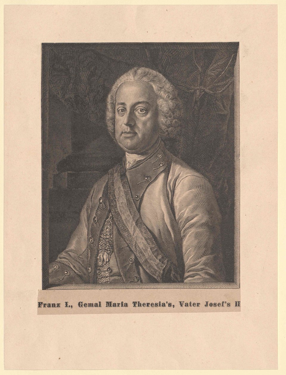 Tysk-romerske kejsaren Franciskus I av Artist Unknown