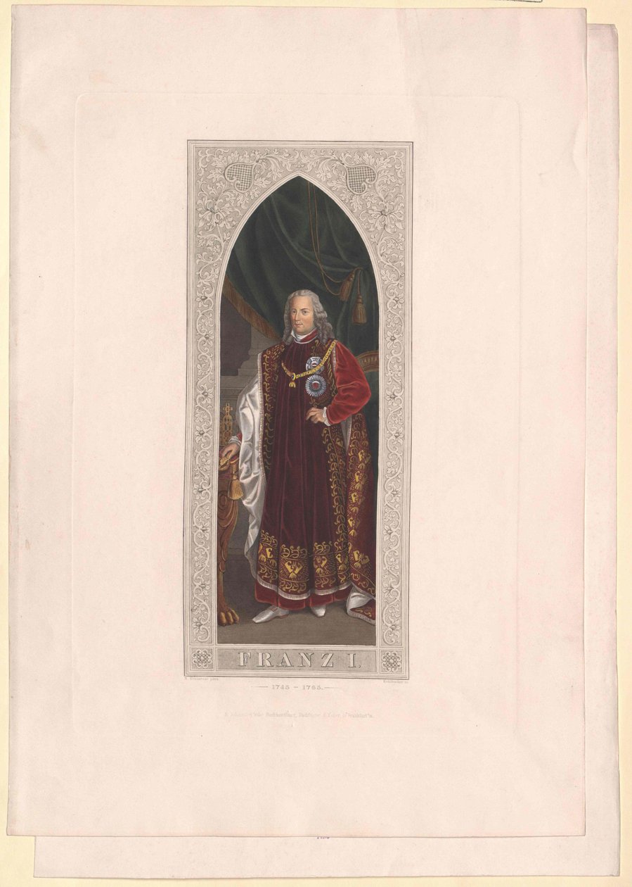 Tysk-romerske kejsaren Franciskus I av Artist Unknown